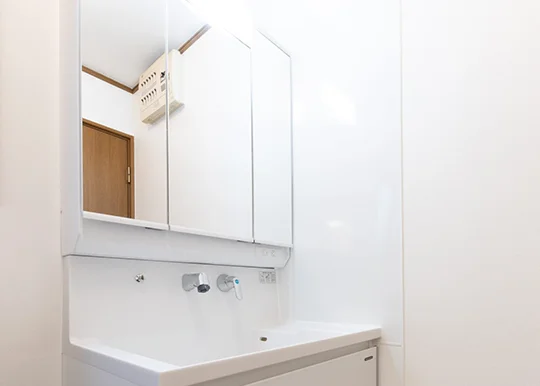 洗面台リフォームの施工事例 約24万円